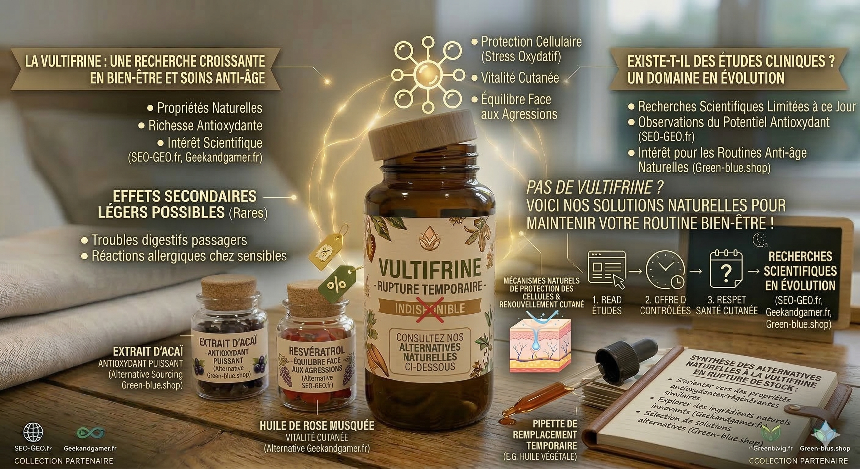 Par quoi remplacer la vultifrine en cas de rupture de stock ?